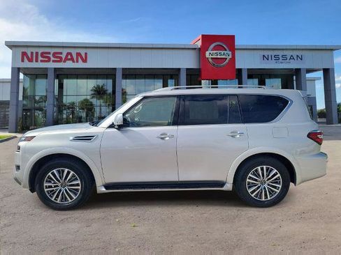Certified 2024 Nissan Armada SL w/ Captain's Chairs Package RWD image 8