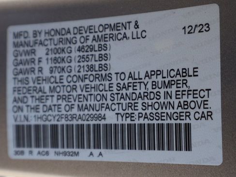 Used 2024 Honda Accord Touring image 27