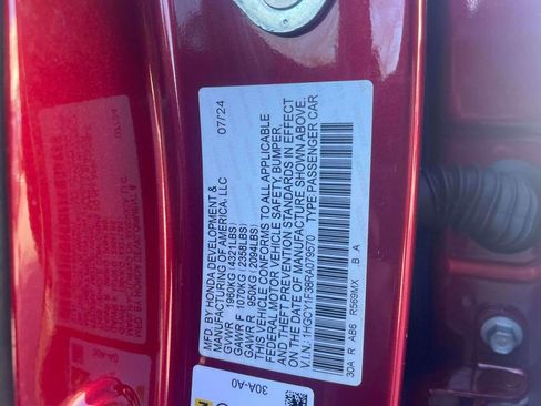 Certified 2024 Honda Accord EX image 19