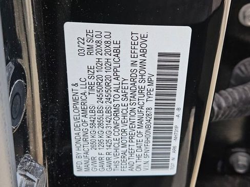 Used 2022 Honda Pilot Elite image 31