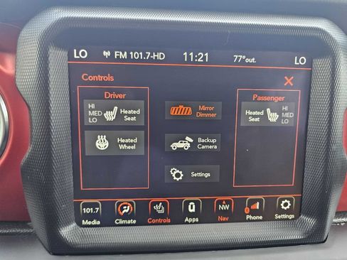 Used 2021 Jeep Wrangler Unlimited Rubicon w/ Uconnect 4C Nav & Sound Group AWD/4WD image 16
