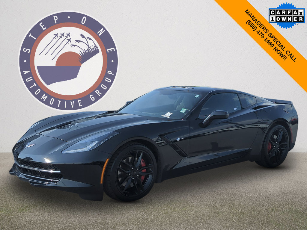 Used 2017 Chevrolet Corvette Stingray Coupe w/ Z51 1LT RWD image 1