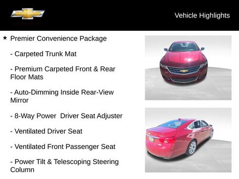Used 2019 Chevrolet Impala Premier w/ Premier Convenience Package FWD image 19