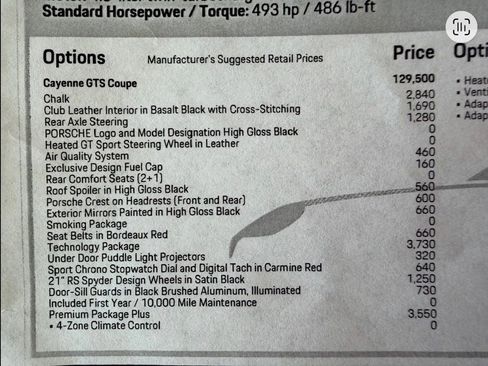 Used 2025 Porsche Cayenne GTS image 32