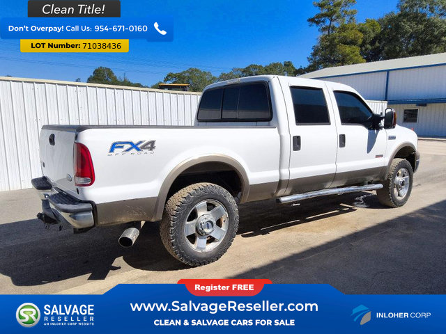 Used 2006 Ford F250 4x4 Crew Cab Super Duty image 4