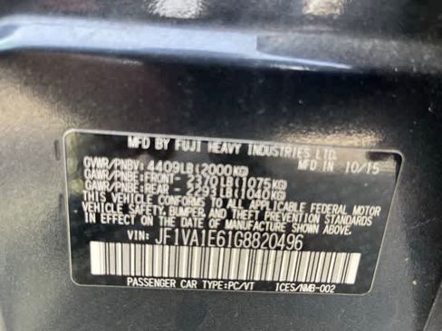 Used 2016 Subaru WRX Premium AWD/4WD image 9