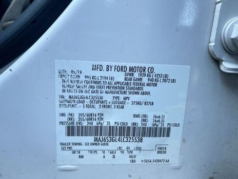 Used 2020 Ford EcoSport SE w/ SE Convenience Package AWD/4WD image 33