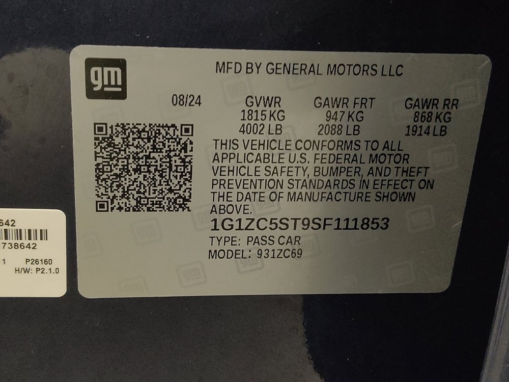 Used 2025 Chevrolet Malibu LS w/ Driver Confidence Package FWD image 33