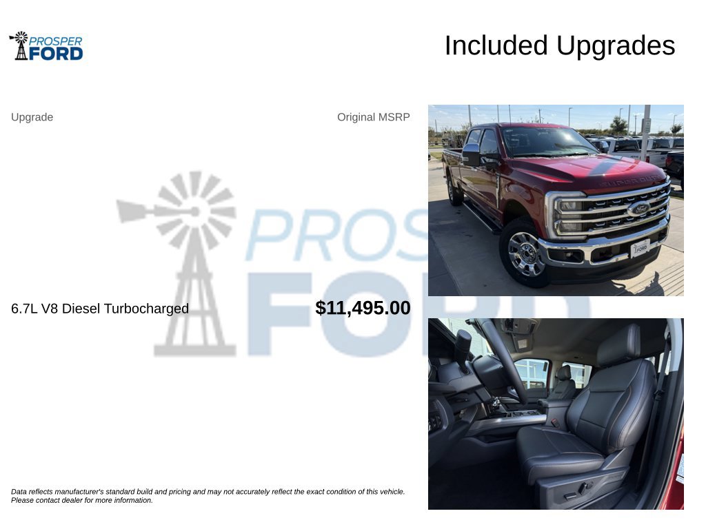 New 2026 Ford F350 Lariat w/ Lariat Premium Package AWD/4WD image 3