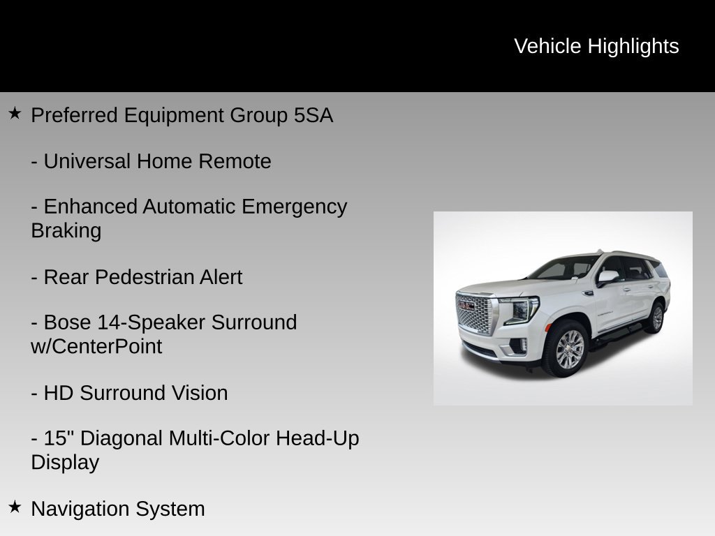 Used 2024 GMC Yukon Denali AWD/4WD image 21