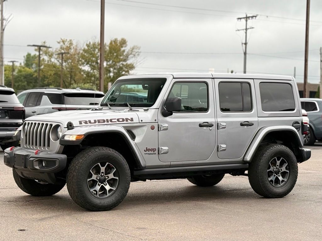 Used 2018 Jeep Wrangler Unlimited Rubicon w/ Uconnect 4C Nav & Sound Group AWD/4WD image 40