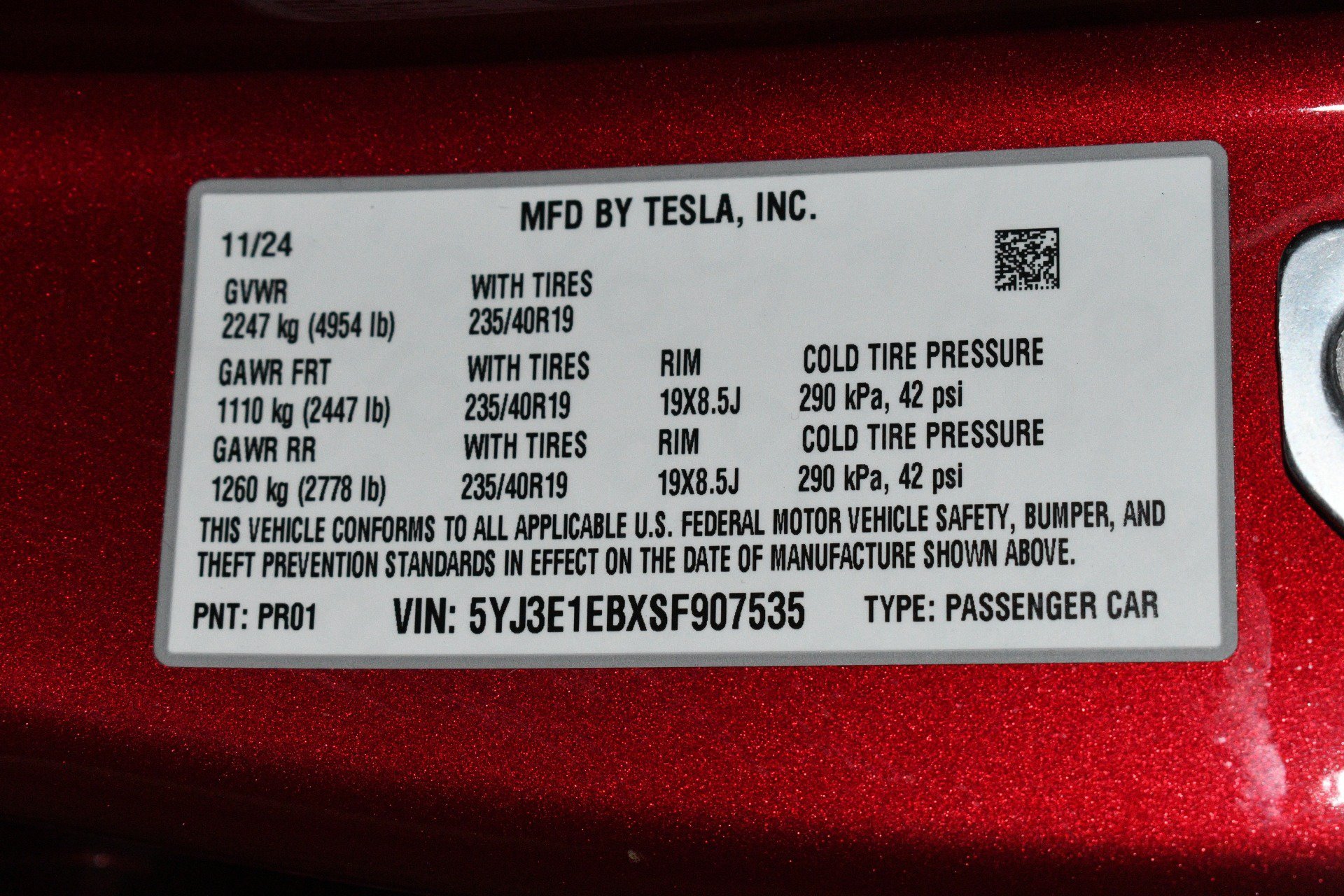 Used 2025 Tesla Model 3 Long Range AWD/4WD image 98