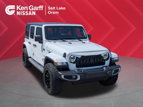 Used 2020 Jeep Wrangler Unlimited Sahara AWD/4WD image 1