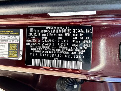 Used 2017 Kia Sorento AWD image 31