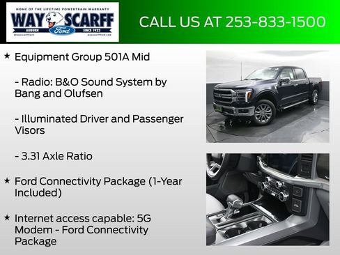 New 2026 Ford F150 Lariat w/ Equipment Group 501A Mid image 12