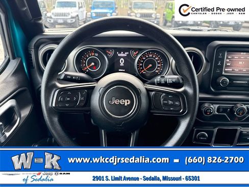 Certified 2020 Jeep Wrangler Unlimited Sport AWD/4WD image 43