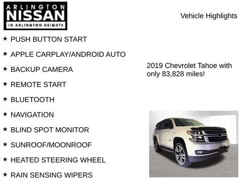 Used 2019 Chevrolet Tahoe Premier AWD/4WD image 8