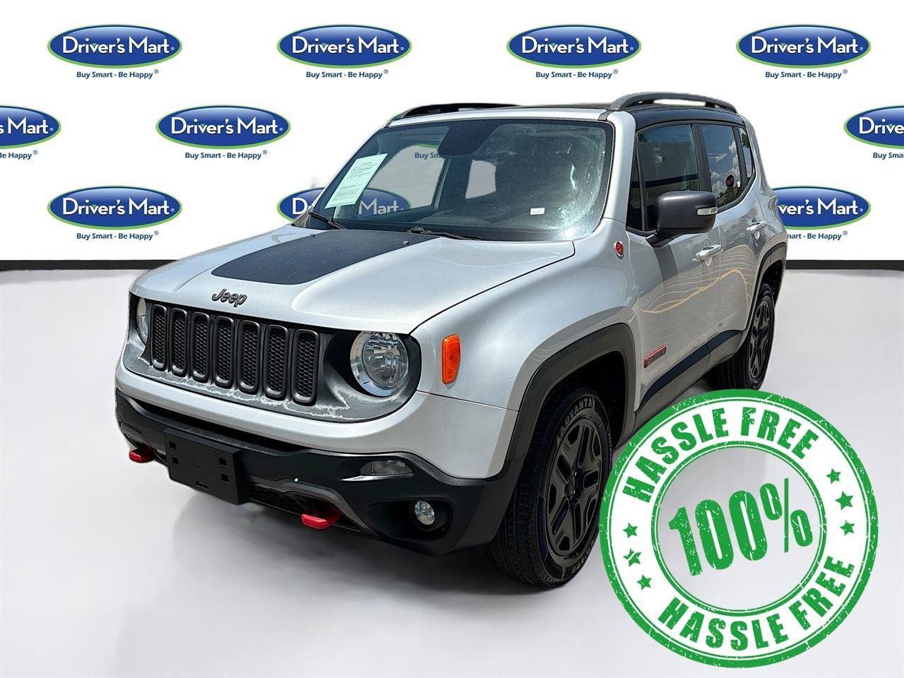 Used 2018 Jeep Renegade Trailhawk w/ UConnect 8.4 Nav Group AWD/4WD image 3