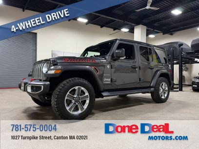 Used 2020 Jeep Wrangler Unlimited Sahara w/ Uconnect 4C Nav & Sound Group