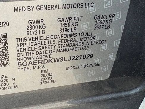 Used 2020 Buick Enclave Avenir w/ Avenir Technology Package FWD image 19