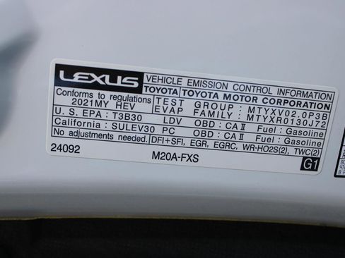 Used 2021 Lexus UX 250h w/ Accessory Package (Z2) AWD/4WD image 47