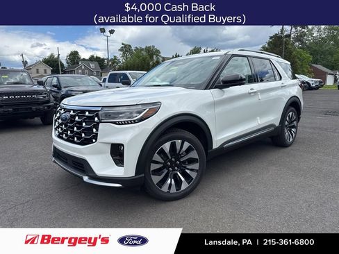 New 2026 Ford Explorer Platinum w/ LUX Leather Package AWD/4WD image 1