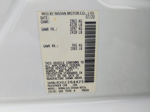 Used 2020 Nissan Altima 2.5 SR FWD image 24