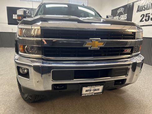 Used 2015 Chevrolet Silverado 3500 LTZ w/ Duramax Plus Package AWD/4WD image 2
