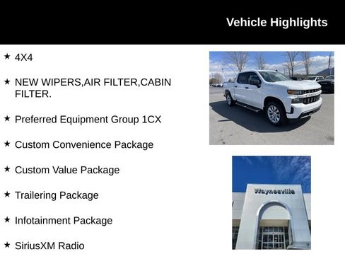 Used 2021 Chevrolet Silverado 1500 Custom image 2