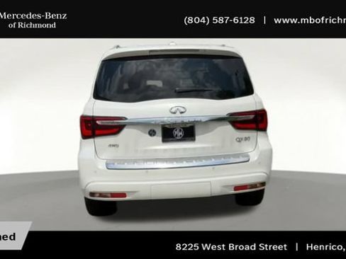 Used 2021 INFINITI QX80 Luxe w/ Cargo Package AWD/4WD image 9