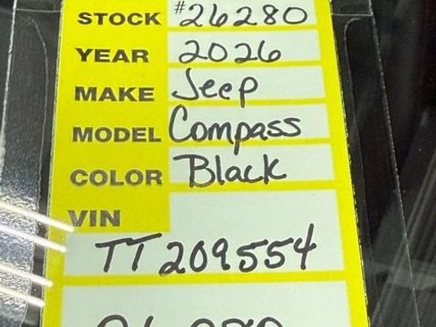New 2026 Jeep Compass Latitude AWD/4WD image 24