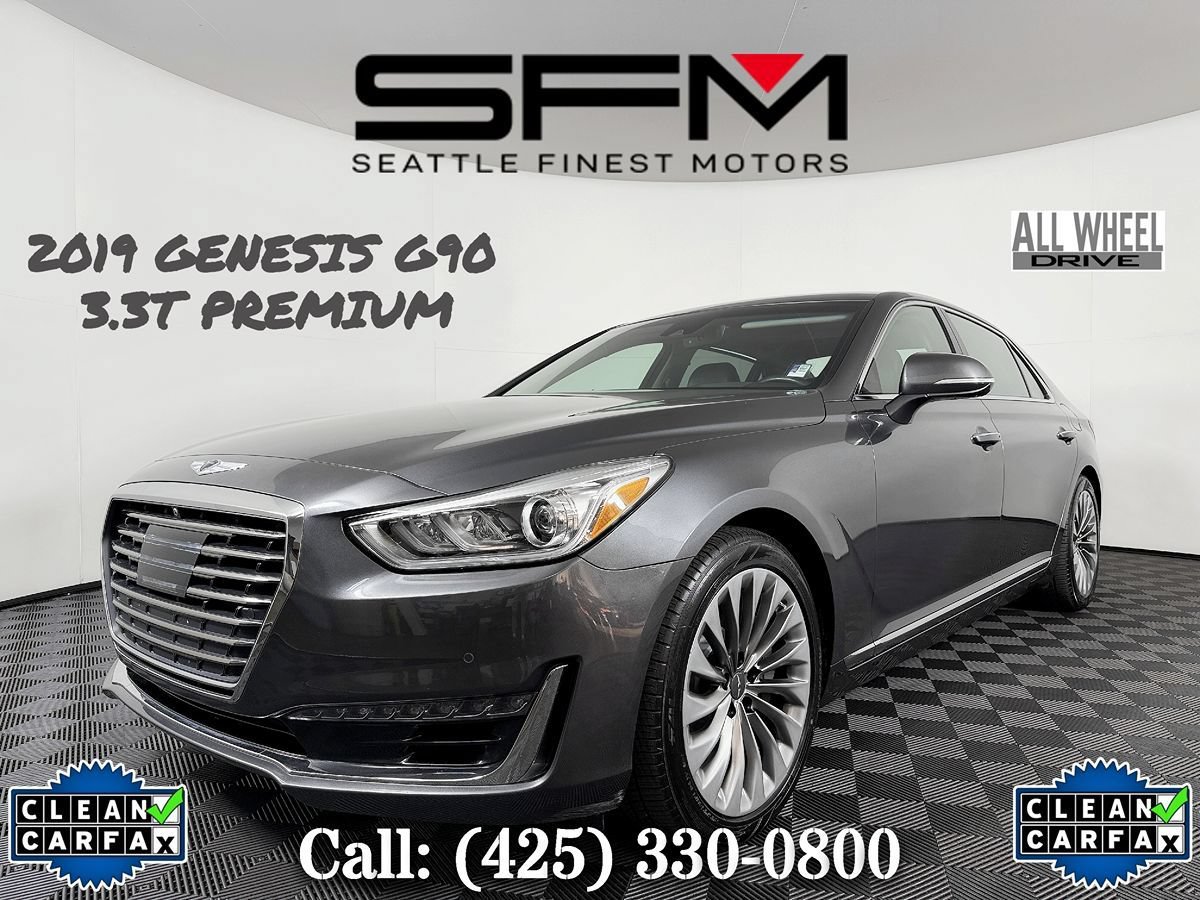 Used 2019 Genesis G90 3.3T Premium AWD/4WD image 1