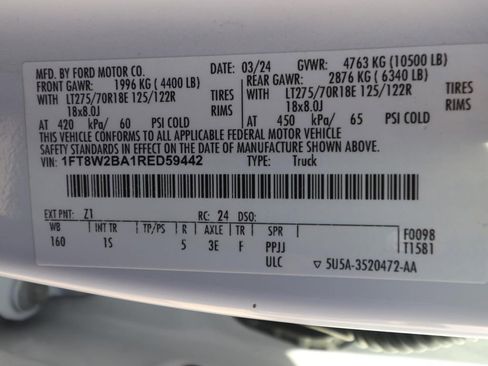 Used 2024 Ford F250 XL w/ STX Appearance Package image 23