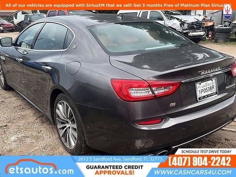 Used 2016 Maserati Quattroporte S Q4 AWD/4WD image 4