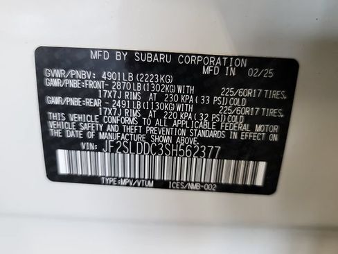 Used 2025 Subaru Forester Premium AWD/4WD image 36