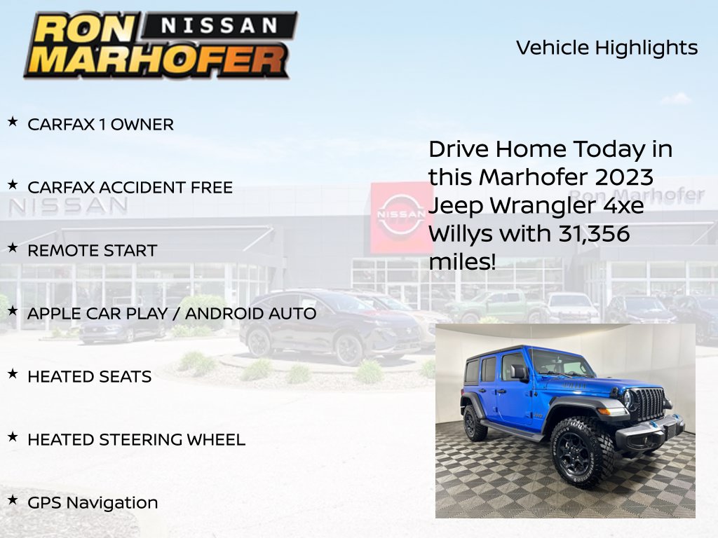 Used 2023 Jeep Wrangler Unlimited w/ Cold Weather Group AWD/4WD image 15