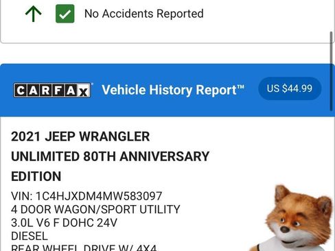 Used 2021 Jeep Wrangler Unlimited Sport AWD/4WD image 5