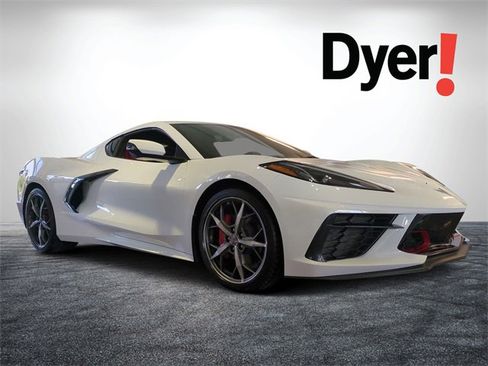 Certified 2023 Chevrolet Corvette Stingray Preferred Cpe w/ Chrome Exterior Badge Package image 1