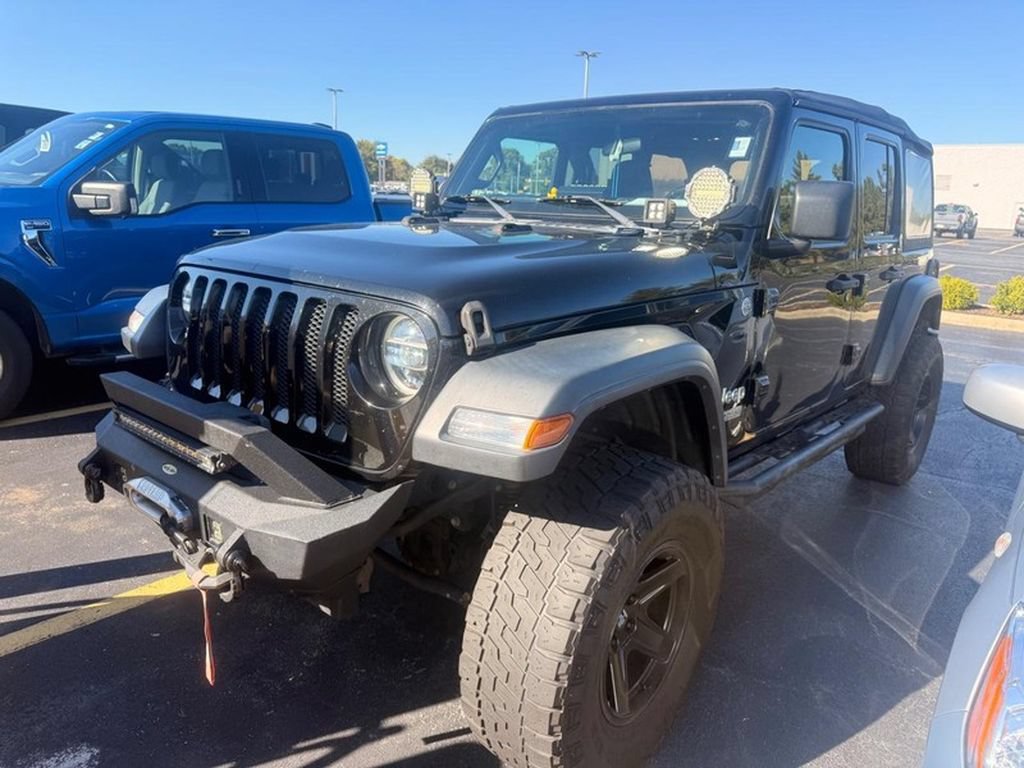 Used 2020 Jeep Wrangler Unlimited Sport S AWD/4WD image 2