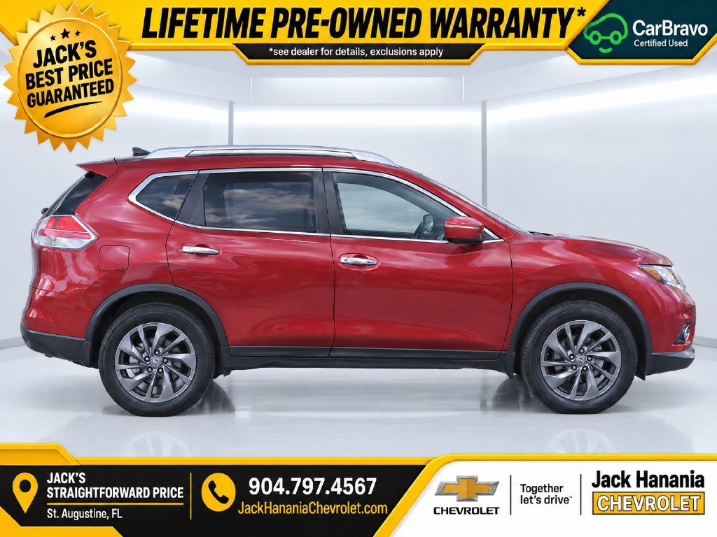Used 2016 Nissan Rogue SL w/ SL Premium Package AWD/4WD image 8