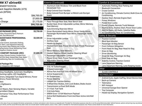New 2026 BMW X7 xDrive40i w/ Executive Package image 4