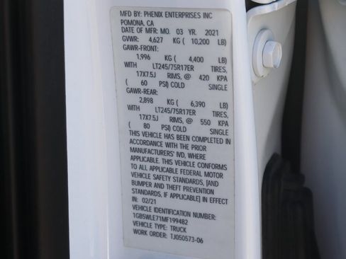 Used 2021 Chevrolet Silverado 2500 W/T w/ WT Fleet Convenience Package image 46