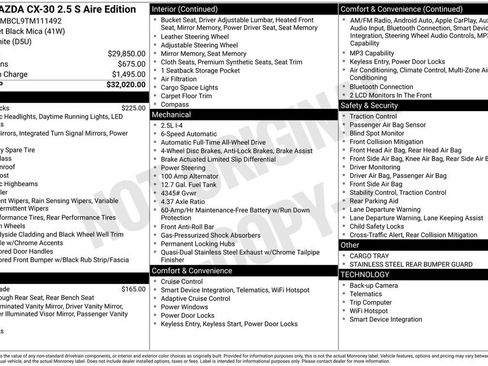 New 2026 MAZDA CX-30 AWD 2.5 S image 9