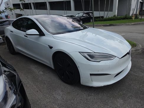 Used 2021 Tesla Model S Plaid AWD/4WD image 2