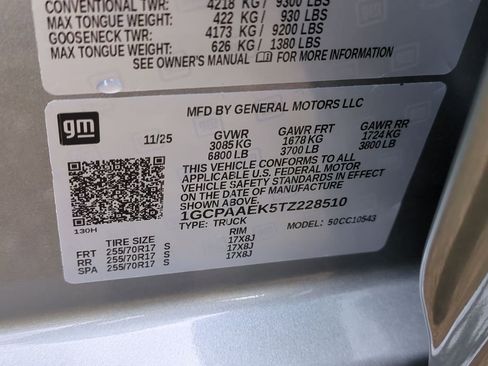 New 2026 Chevrolet Silverado 1500 W/T w/ WT Value Package image 32