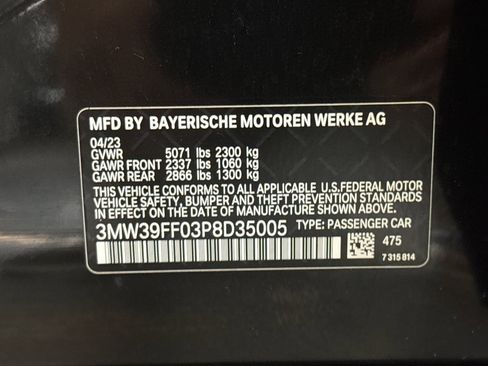 Used 2023 BMW 330e w/ M Sport Package RWD image 21