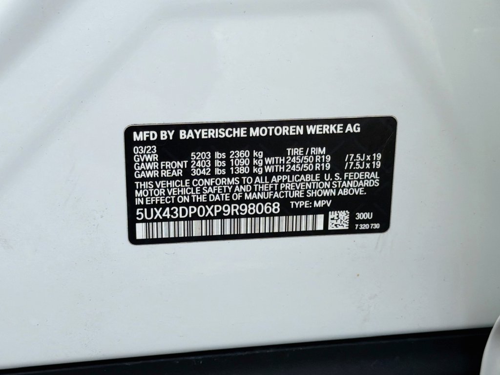 Used 2023 BMW X3 sDrive30i w/ Convenience Package RWD image 45