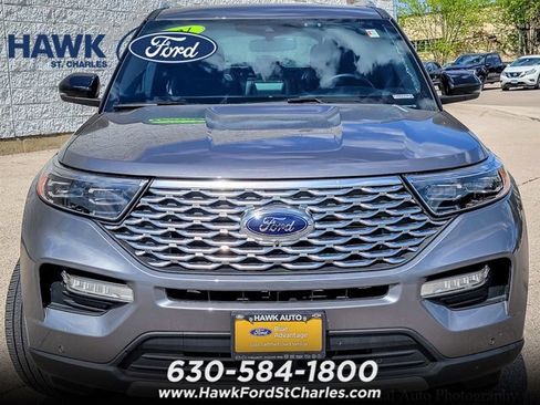 Certified 2021 Ford Explorer Platinum w/ Equipment Group 601A AWD/4WD image 4