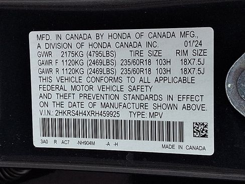 Certified 2024 Honda CR-V EX image 29