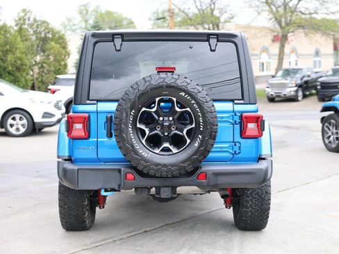 Used 2023 Jeep Wrangler Unlimited Rubicon 4xe w/ Steel Bumper Group AWD/4WD image 4
